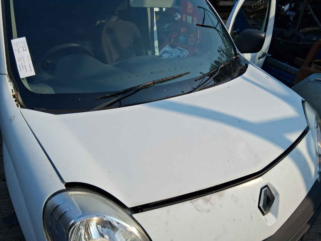 RENAULT KANGOO MK2 2010 FRONT BONNET HOOD PANEL WHITE