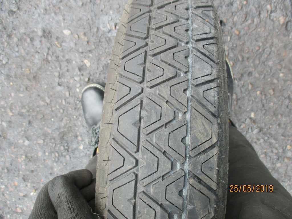 MERCEDES C CLASS CLK 5 STUD 16 INCH SPACE SAVER WHEEL CONTINENTAL 125/90 R16
