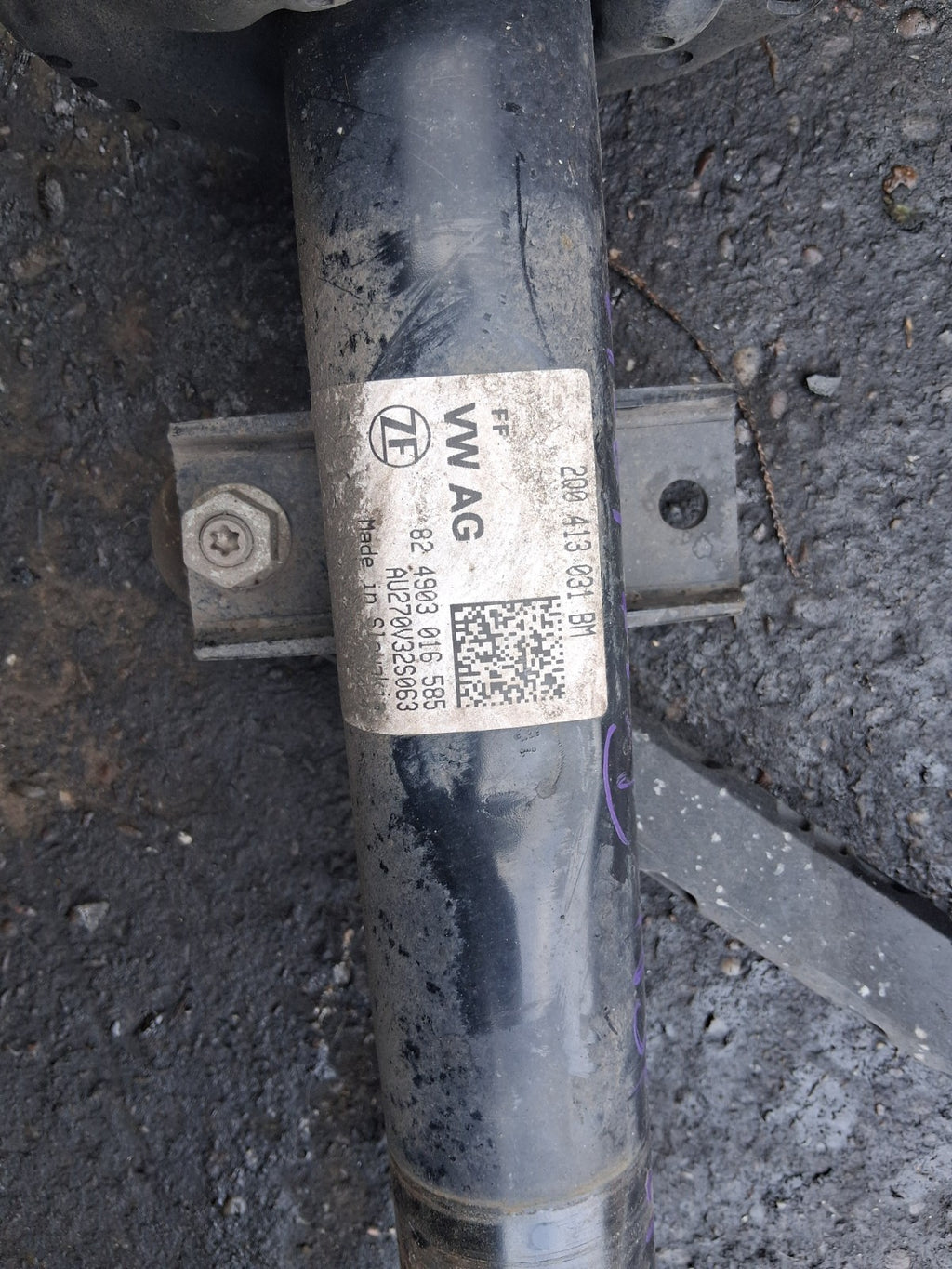 2024 AUDI A1 S LINE MK2 1.0 PETROL NSF PASSENGER SIDE FRONT LEFT SHOCK ABSORBER