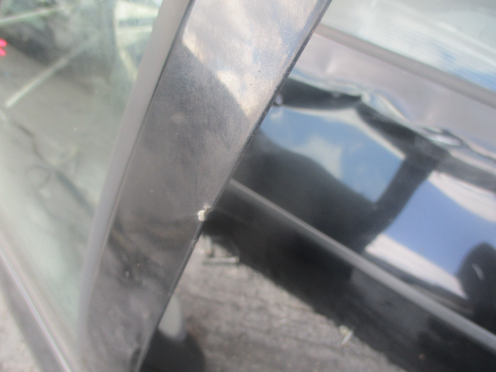 SKODA OCTAVIA MK1 2004 NSF PASSENGER SIDE FRONT COMPLETE DOOR BLACK