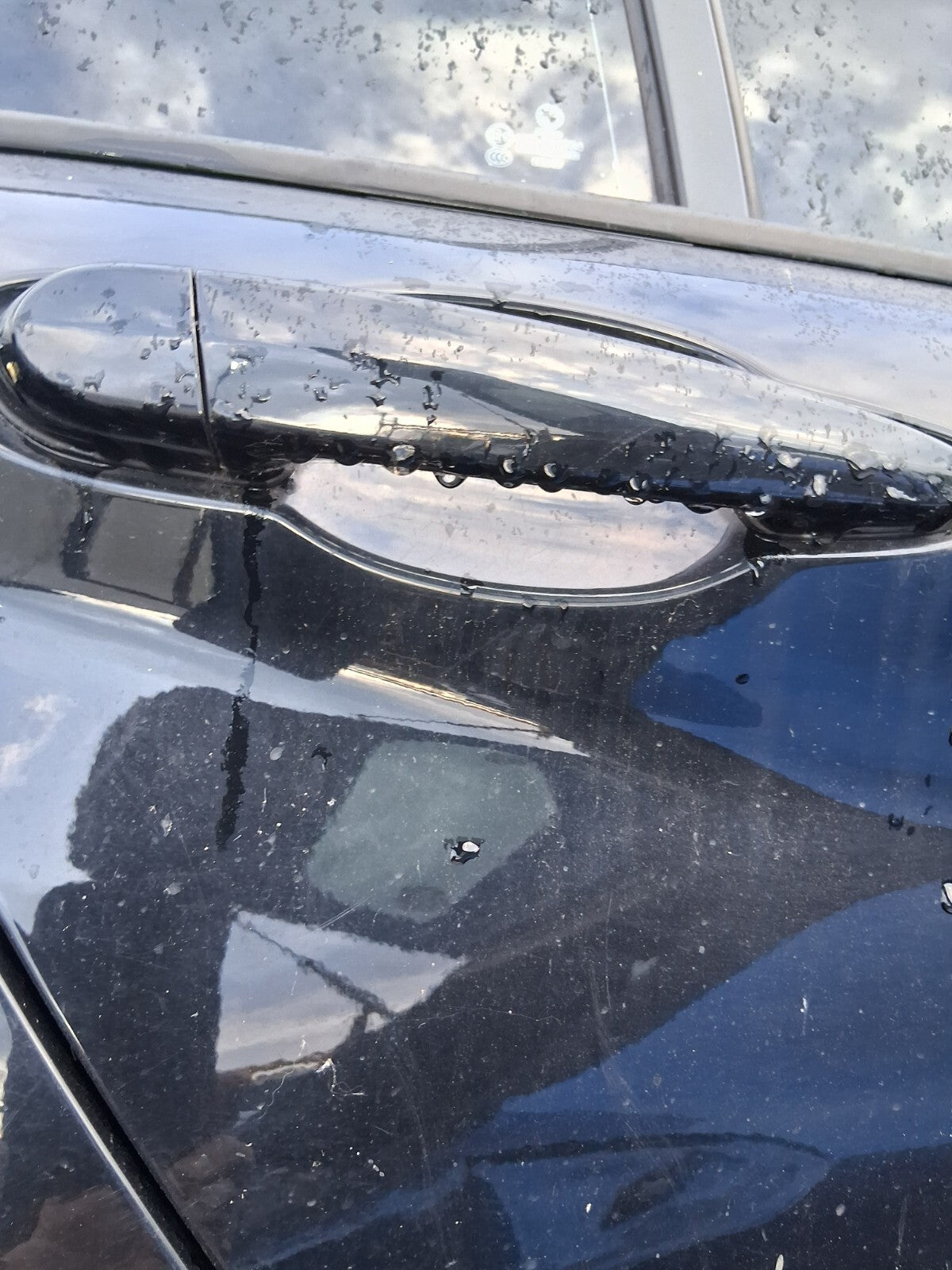 2015 BMW 1 SERIES F20 LCI FACELIFT OSR DRIVER SIDE EXTERIOR DOOR HANDLE