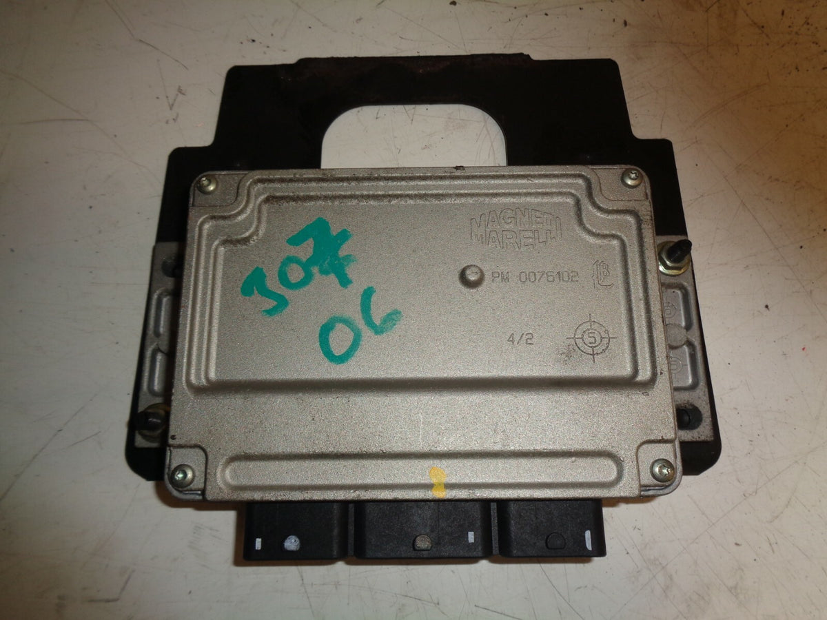 PEUGEOT 307 2006 1.4 PETROL ECU ENGINE CONTROL MODULE UNIT 9659099180