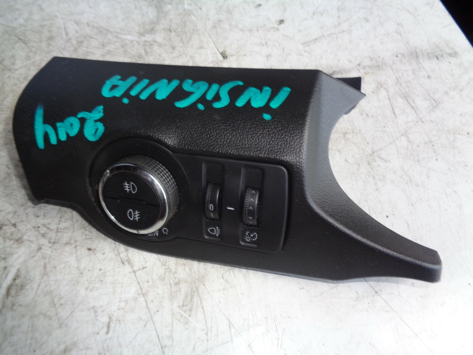 VAUXHALL ZAFIRA ASTRA J HEADLIGHT SWITCH CONTROLS 13241914