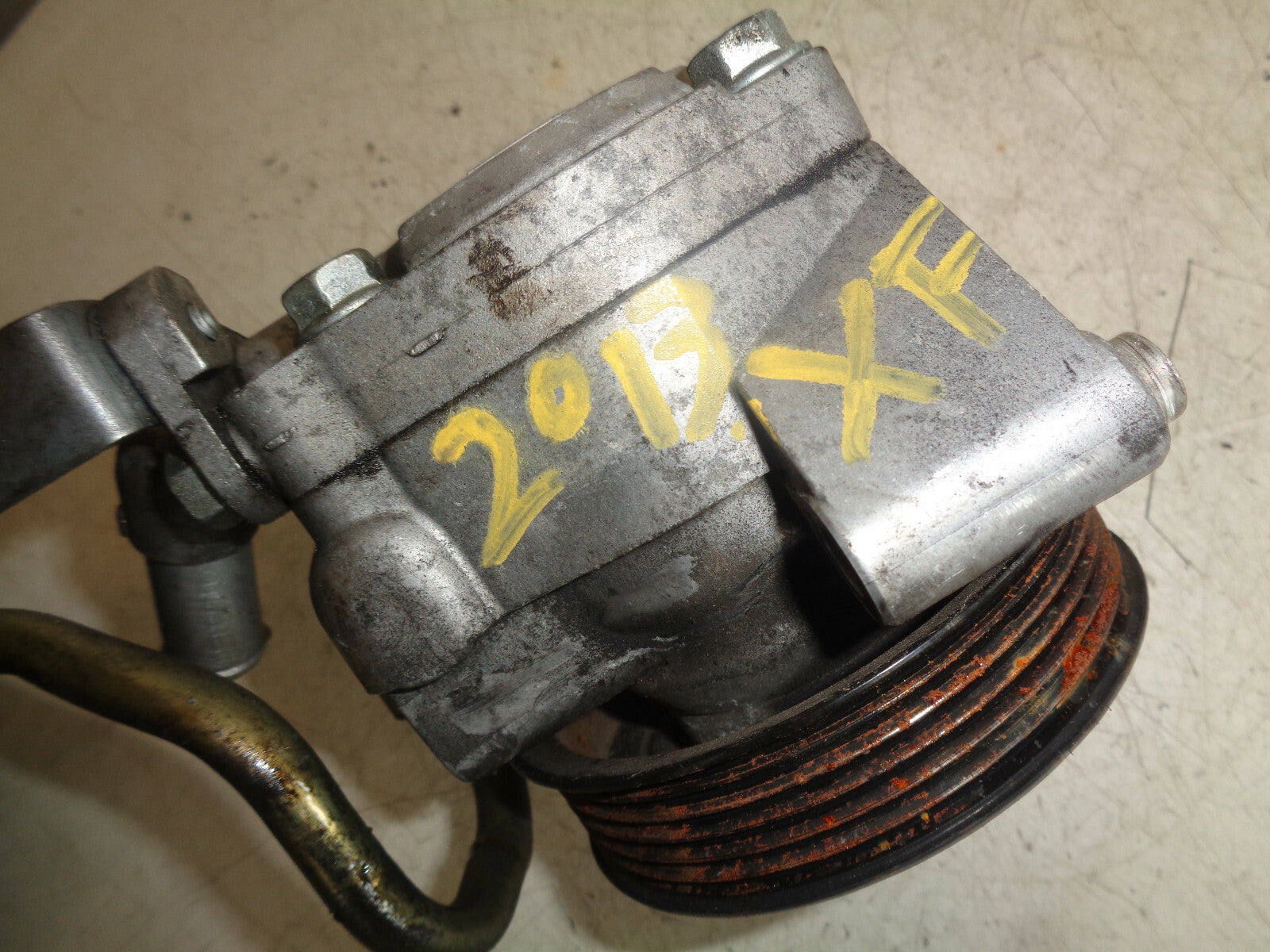 JAGUAR XF 2013 2.2 DIESEL POWER STEERING PUMP 9X232A696AA