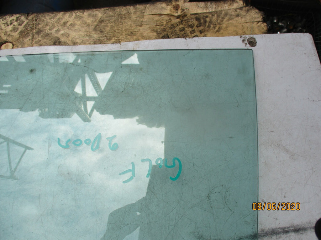 VOLKSWAGEN GOLF CABRIO MK3 1998 NSF PASSENGER FRONT DOOR WINDOW GLASS 43R-001413