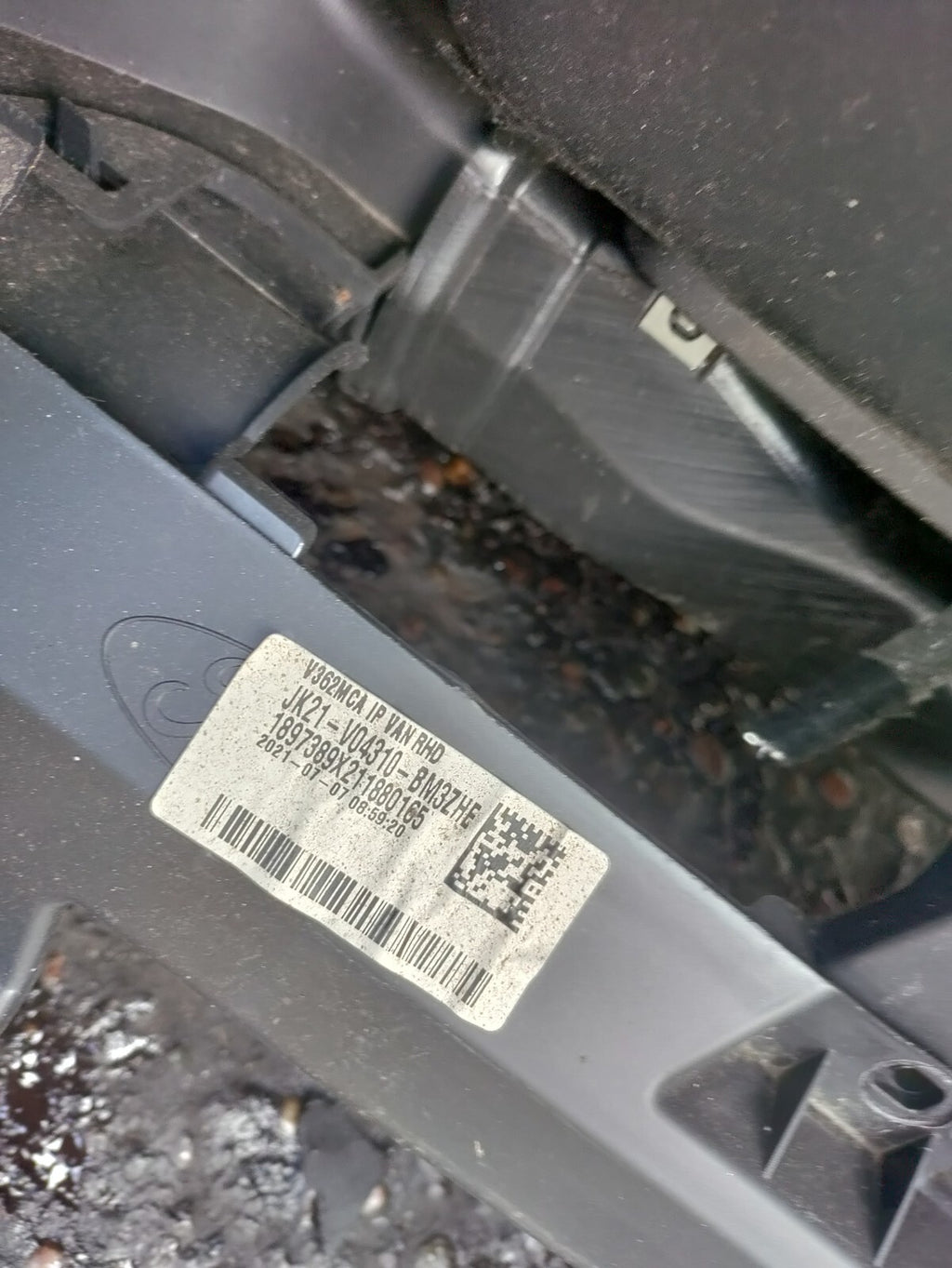 2021 FORD TRANSIT MK8 DASHBOARD JK21V04310BM3ZHE