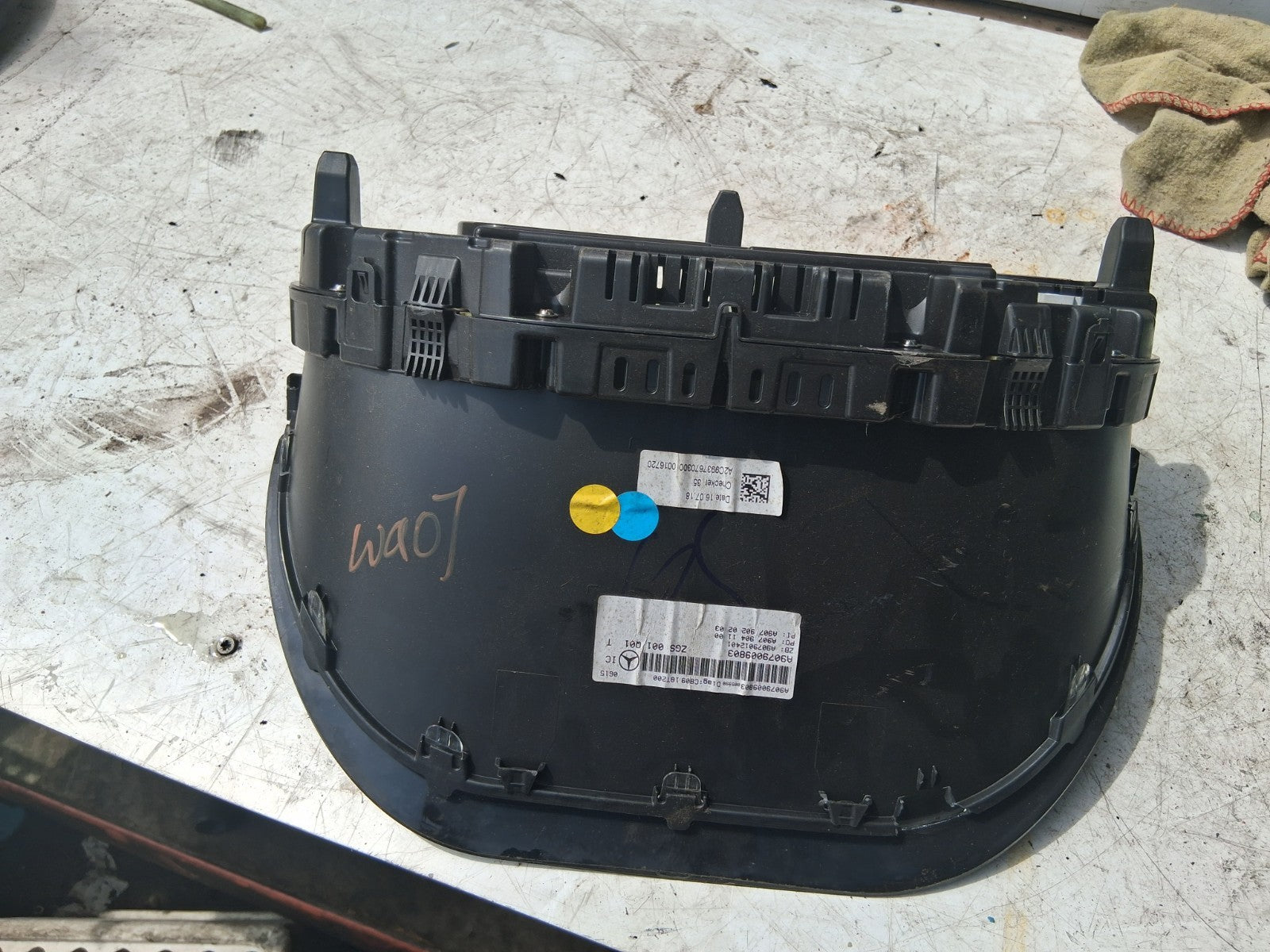 2018 MERCEDES BENZ SPRINTER W907 2.1 DIESEL SPEEDO CLUSTER A9079009803
