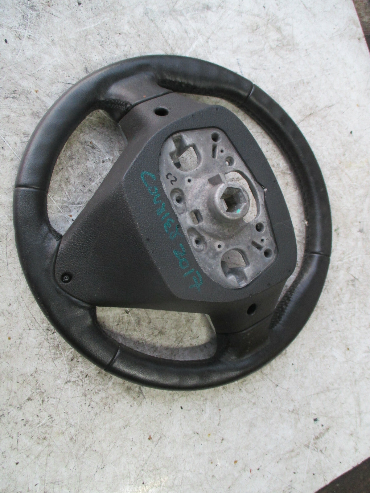 FORD TRANSIT COURIER 2017 3 SPOKE MULTIFUNCTION STEERING WHEEL ET763600CE35B8