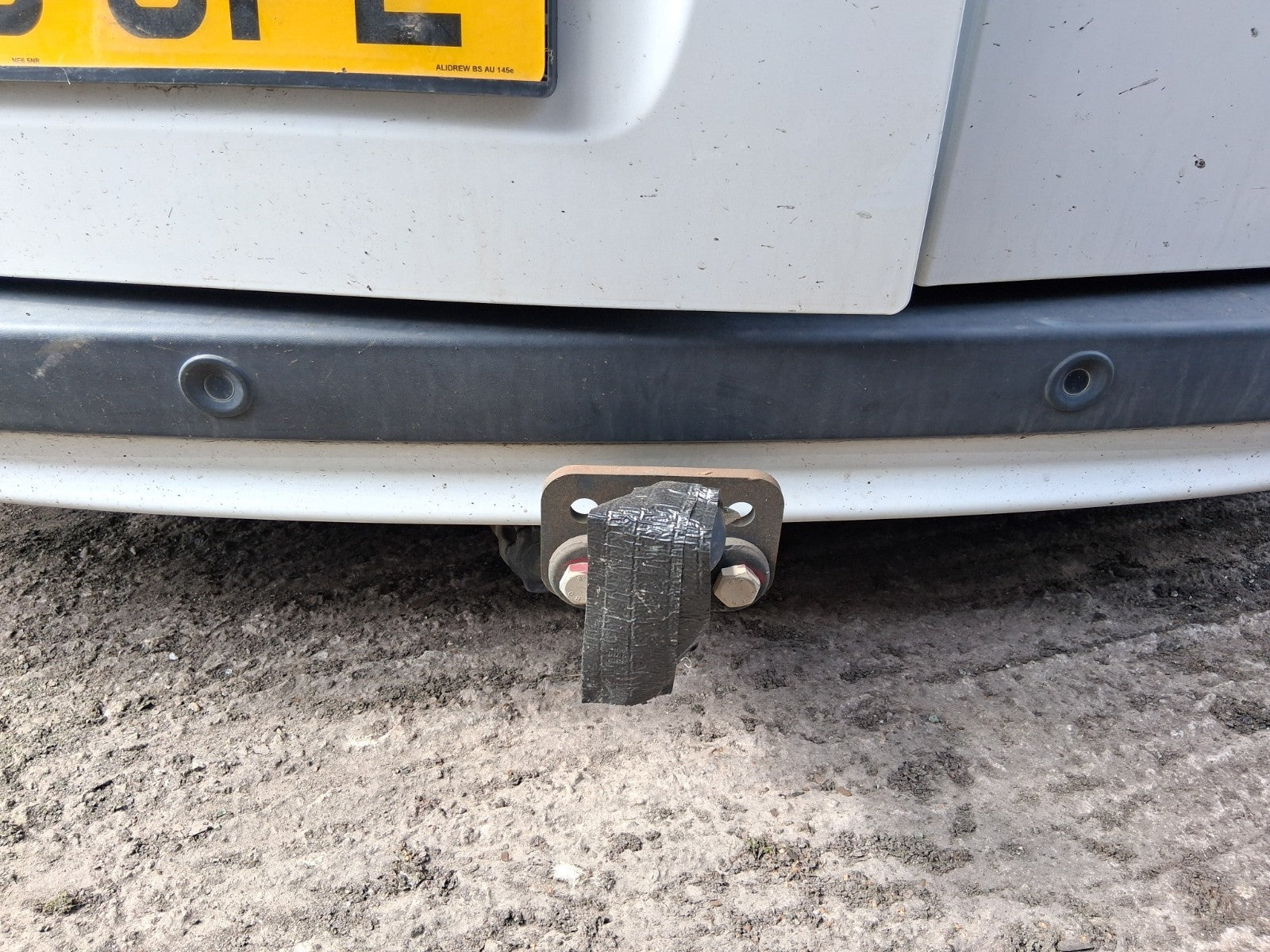 2020 RENAULT KANGOO MK2 FACELIFT COMPLETE REAR BUMPER WITHOUT TOW BAR