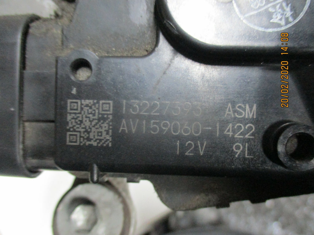 VAUXHALL INSIGNIA A MK1 2013 FRONT WINDSCREEN WIPER MOTOR LINKAGE 13227393