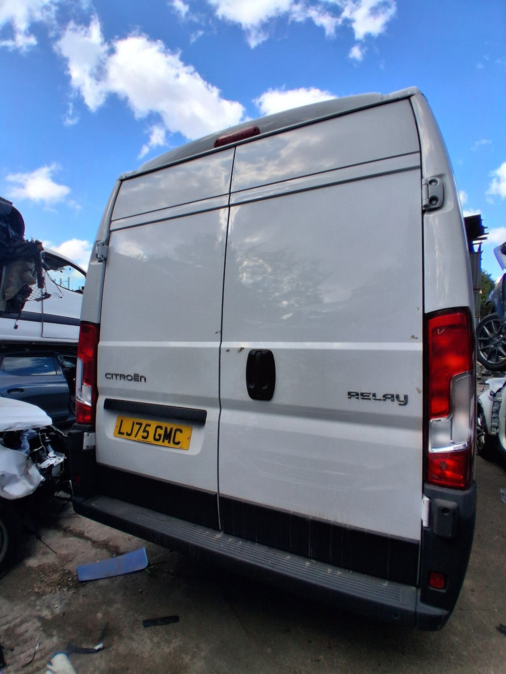 2025 CITROEN RELAY MK3 OSF DRIVER SIDE FRONT SUN VISOR SHADE