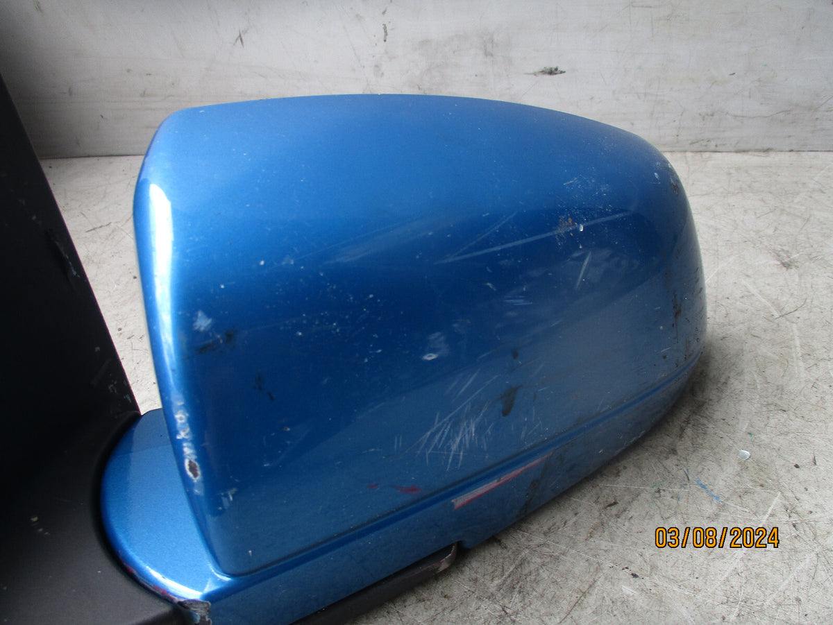 2009 PROTON SAVVY NSF PASSENGER SIDE BLUE WING MIRROR