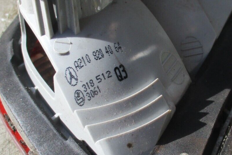 MERCEDES-BENZ E-CLASS W210 OSR DRIVER SIDE REAR TAIL LIGHT A2108204064
