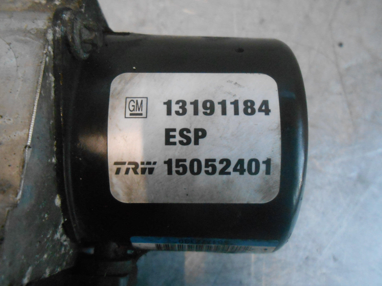 VAUXHALL VECTRA C SAAB 9-3 TRW ABS PUMP & CONTROL MODULE 13191184 15052401