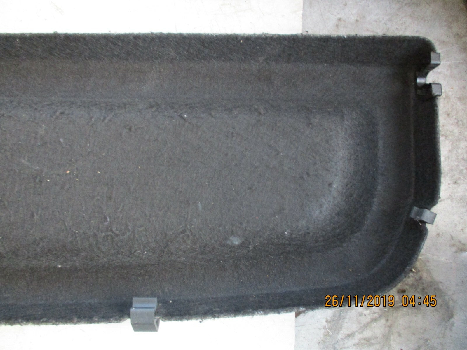 VAUXHALL AGILA B MK2 2009 REAR BOOT PARCEL SHELF LOAD COVER STORAGE BOARD