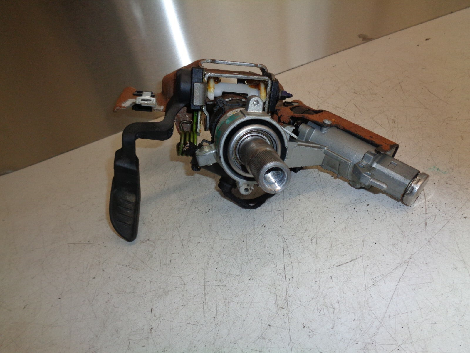 VAUXHALL CORSA E 2016 IGNITION BARREL + UPPER STEERING COLUMN 13496349