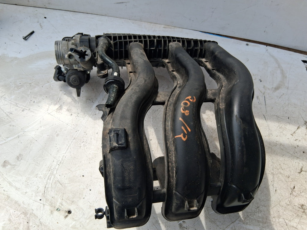2012 PEUGEOT 208 1.2 PETROL INTAKE MANIFOLD 9673063980
