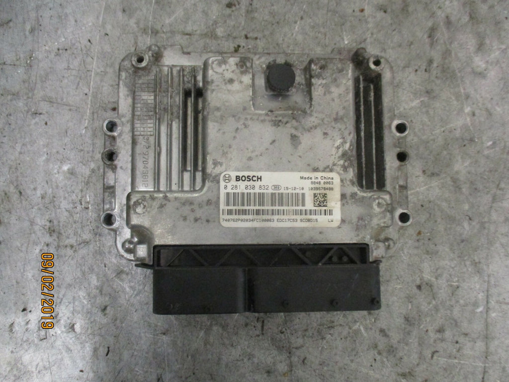 SAIC LDV 2016 V80 MAXUS 2.5 CDI ENGINE CONTROL UNIT ECU MODULE 0281030832