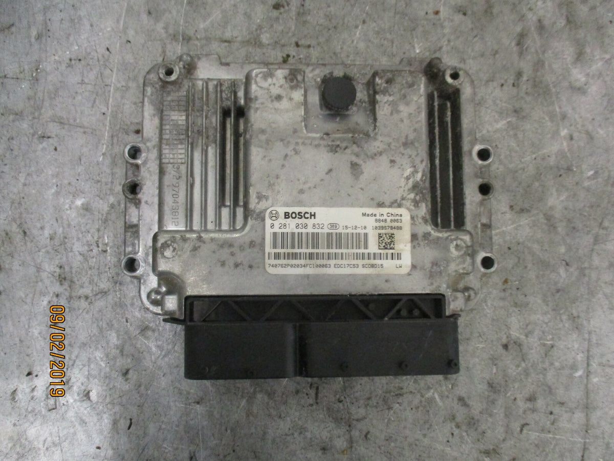 SAIC LDV 2016 V80 MAXUS 2.5 CDI ENGINE CONTROL UNIT ECU MODULE 0281030832