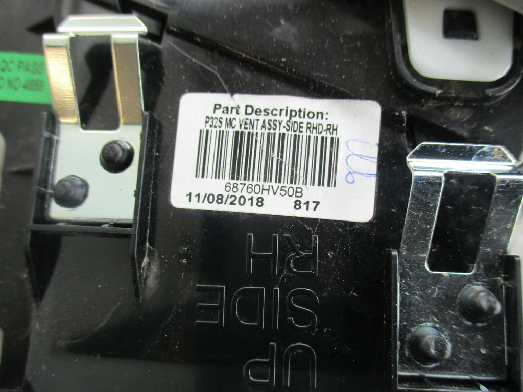 NISSAN QASHQAI J11 (MK2) NS OS PASSENGER DRIVER SIDE AIR VENTS 97480A6000