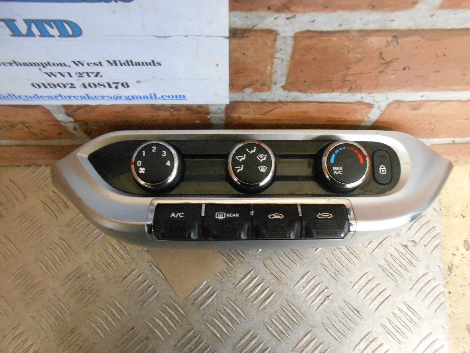 KIA RIO MK3 2014 A/C HEATER CONTROL PANEL 97250-1W950