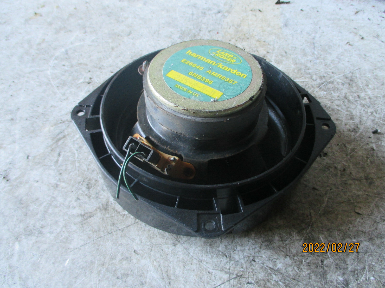 LAND RANGE ROVER P38 1999 OSF DRIVER SIDE FRONT DOOR SPEAKER