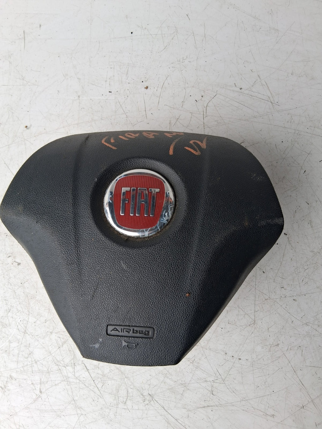 2020 FIAT FIORINO MK3 OSF STEERING WHEEL AIRBAG UNIT 07354968570