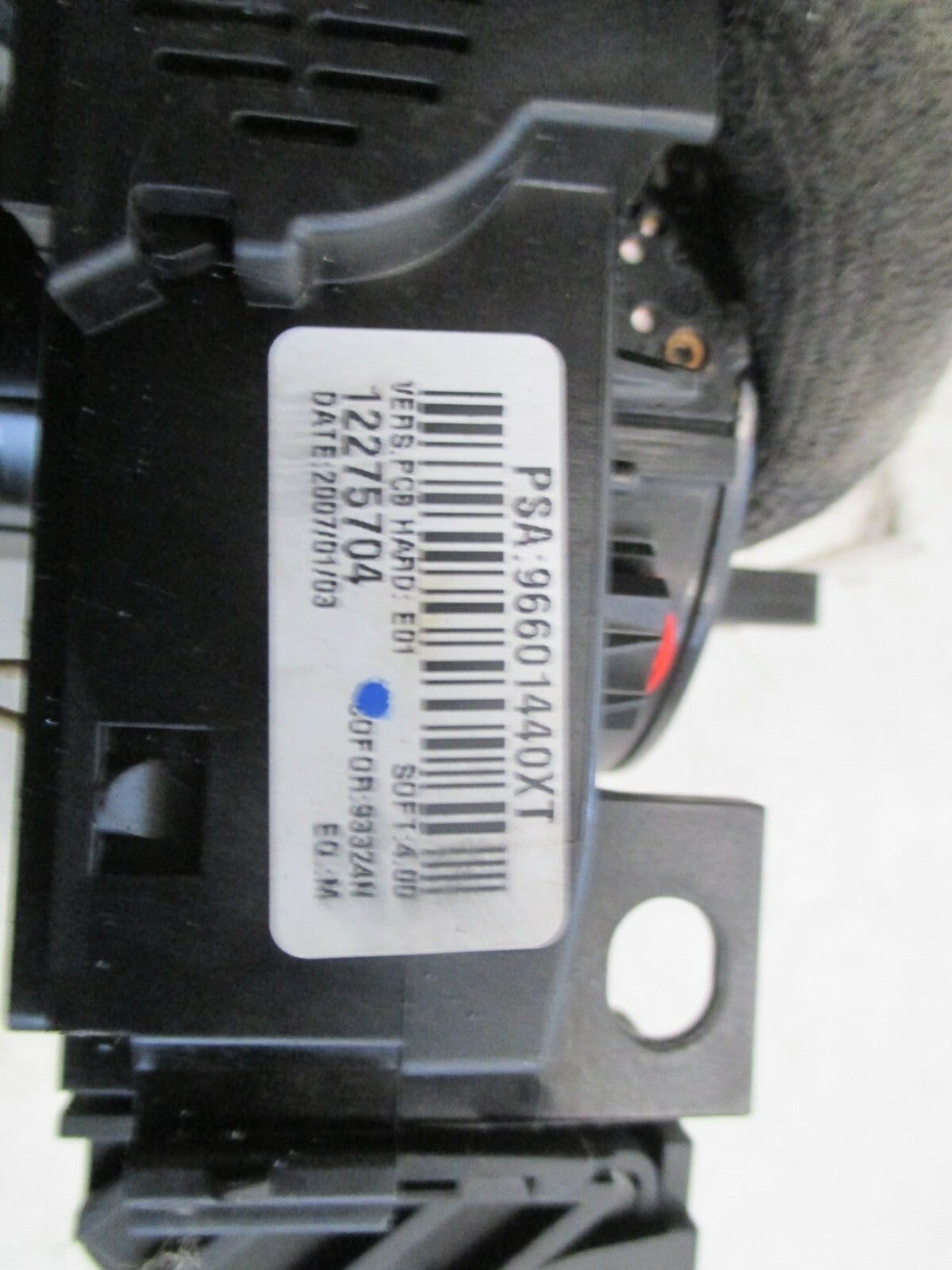 CITROEN C2 2007 COMBINATION SWITCH WIPER INDICATOR STALKS 96601440XT