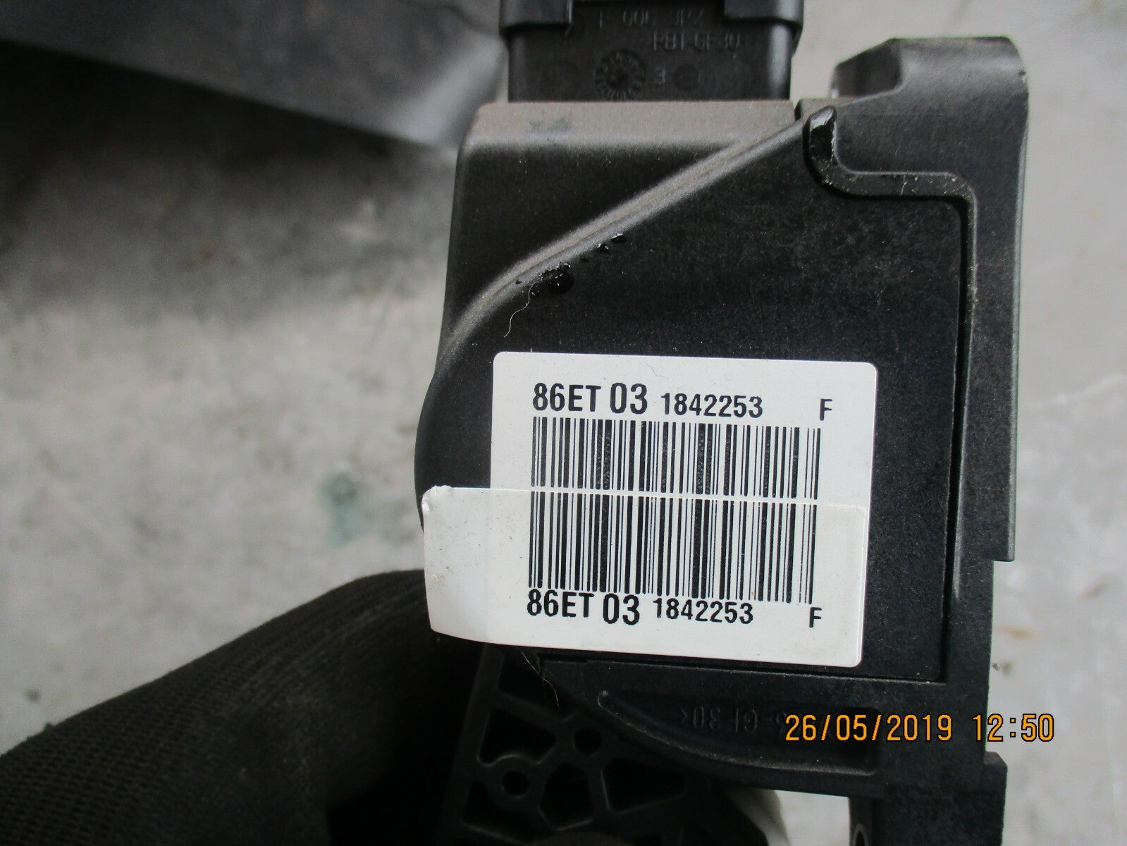 PEUGEOT 308 MK1 ELECTRIC ACCELERATOR THROTTLE PEDAL 9671434080