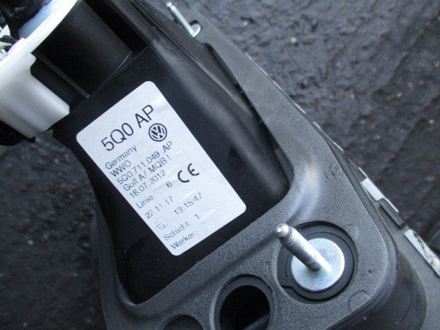 VW VOLKSWAGEN GOLF MK7 2018 MANUAL GEARSTICK WITH LINKAGES 5Q0711049AP