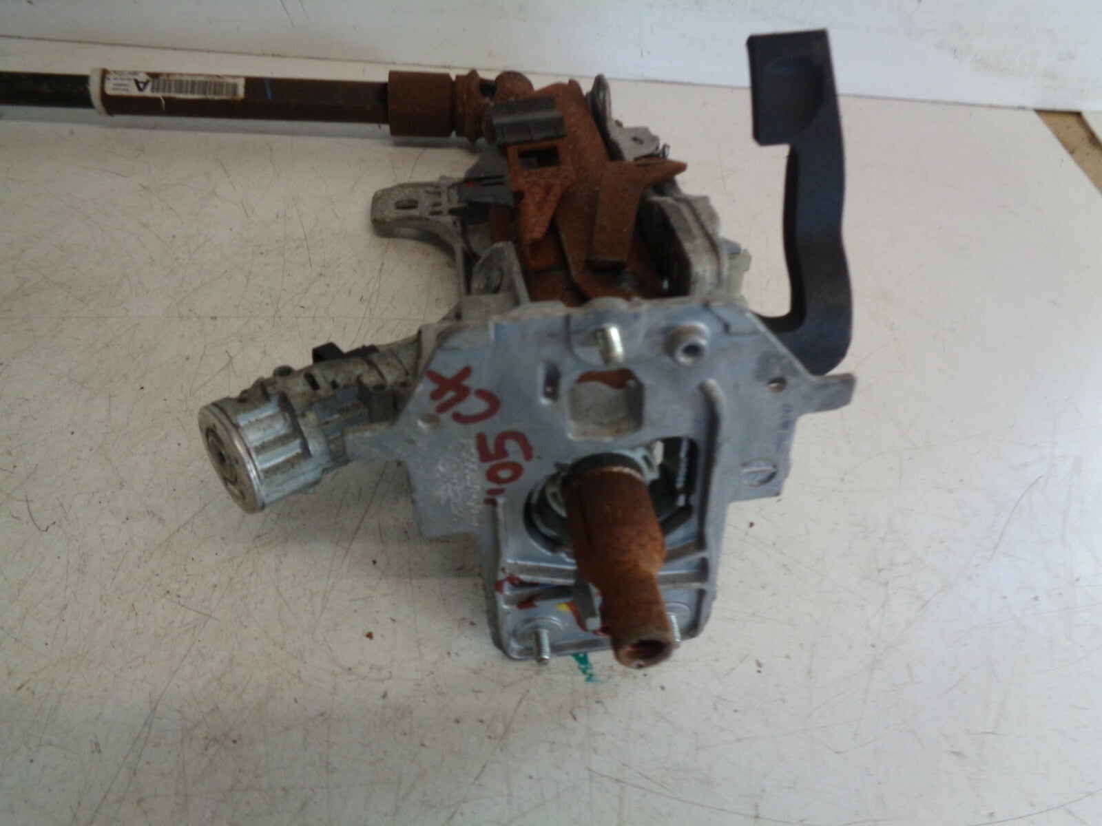 CITROEN C4 MK1 GRAND PICASSO ADJUSTABLE STEERING COLUMN & IGNITION BARREL