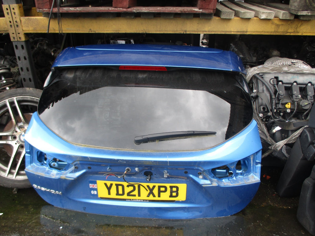 NISSAN QASHQAI J11 2021 REAR BARE TAILGATE BOOTLID BLUE