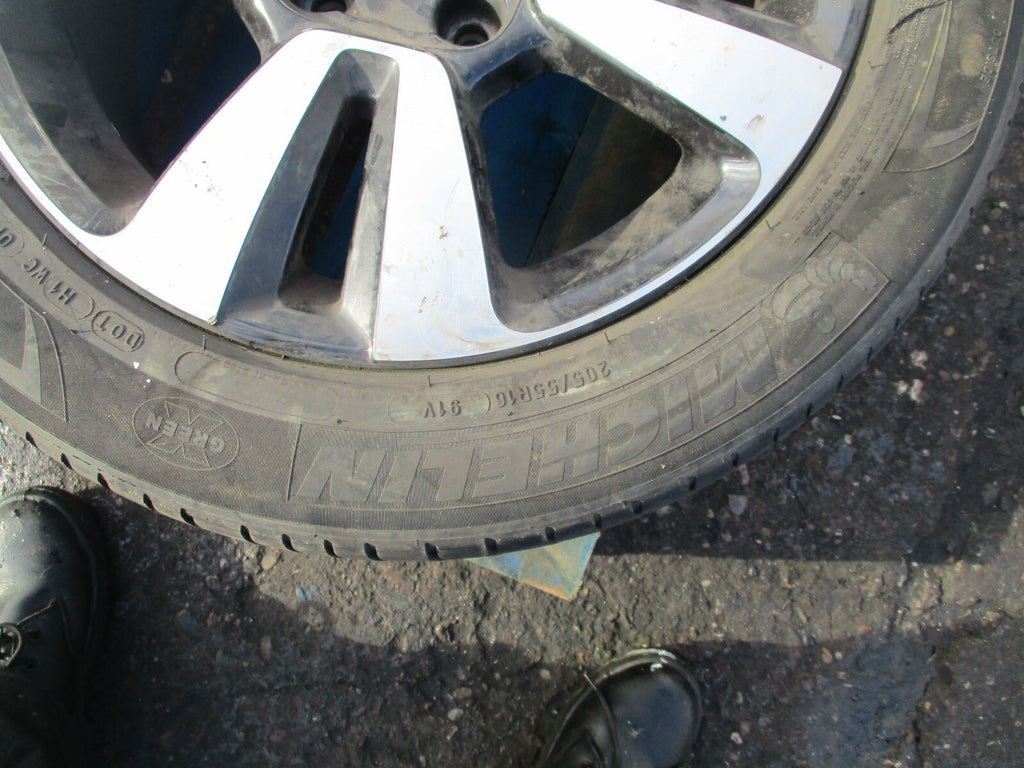 2020 CITROEN C3 MK3 16 INCH ALLOY WHEEL & TYRE DIAMOND CUT 205/55R16 9813075077