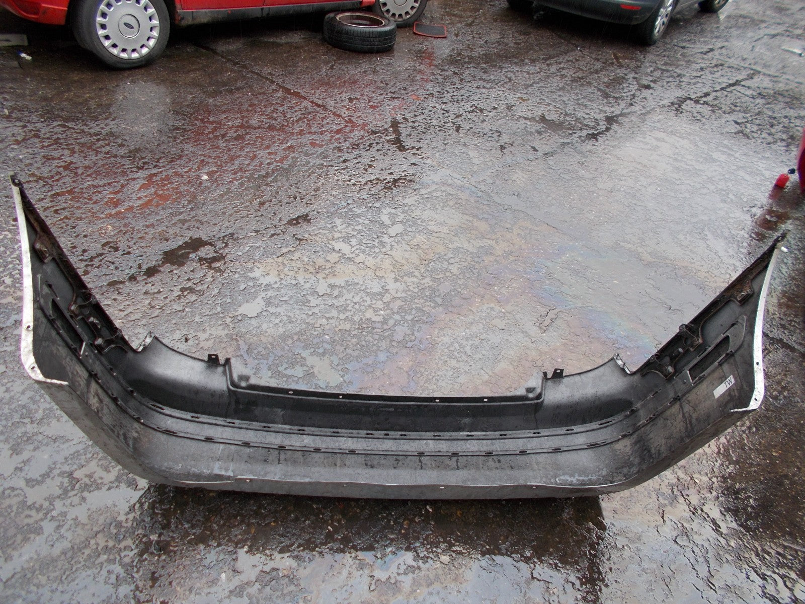 2006 HYUNDAI ELANTRA CDX CRTD 2.0 REAR BUMPER COMPLETE SILVER