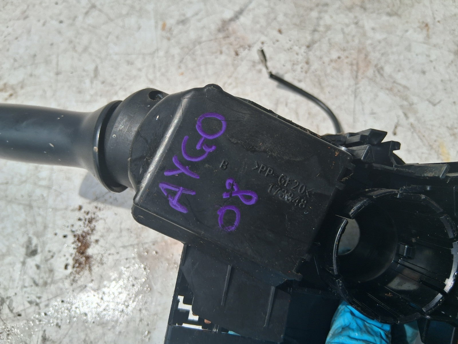 2008 TOYOTA AYGO MK1  WIPER INDICATOR STALK SWITCH SQUIB