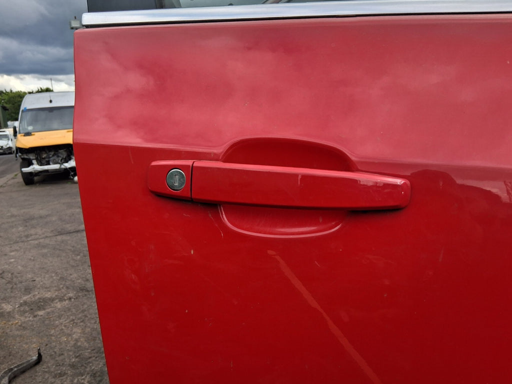 2015 VAUXHALL ASTRA J OSF DRIVER SIDE FRONT EXTERIOR DOOR HANDLE POWER RED Z50B