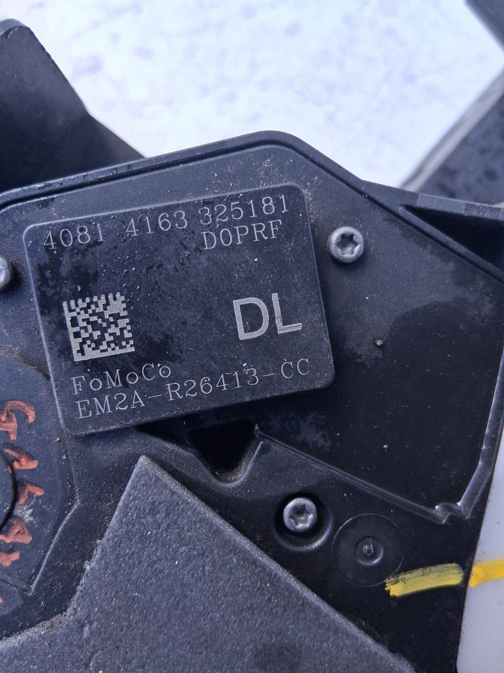 2019 FORD GALAXY MK4 NSR REAR LEFT NEAR PASSENGER SIDE DOOR HANDLE EM2BR224N03