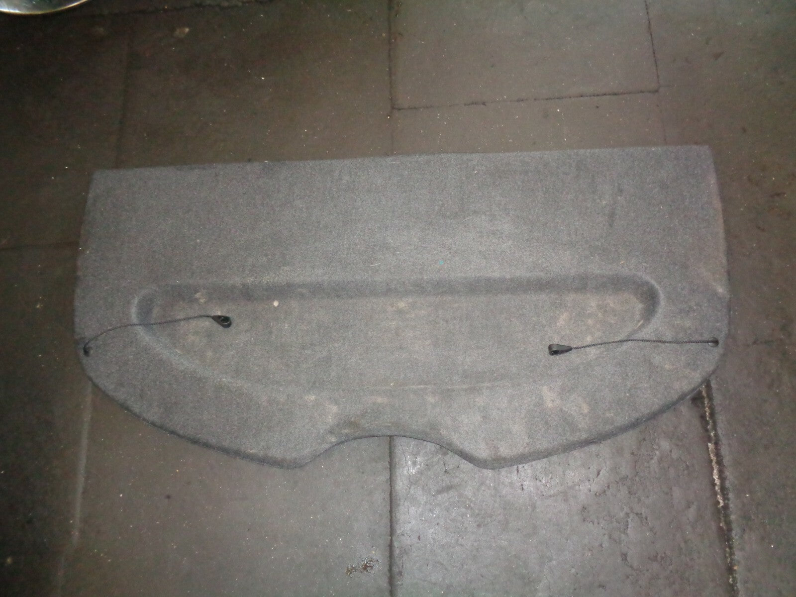RENAULT MEGANE MK2 2008 REAR LOAD COVER PARCEL SHELF BLACK