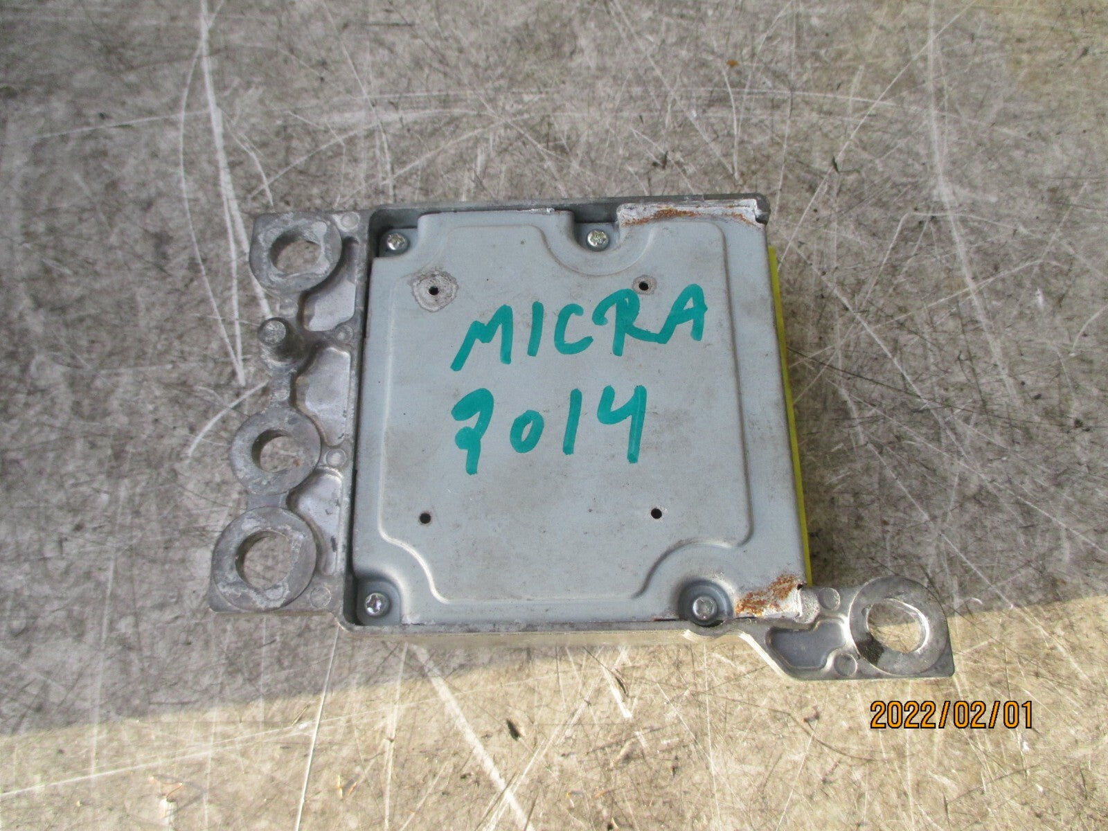 NISSAN MICRA 2014 K13 1.2 PETROL SAFETY BAG ECU CONTROL MODULE 988201HH1B