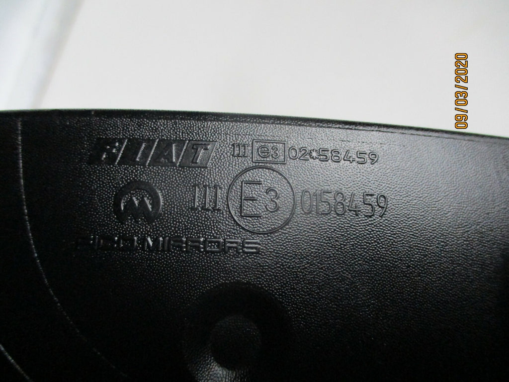 FIAT STILO 2005 NS PASSENGER SIDE ELECTRIC DOOR WING MIRROR BLACK E30158459