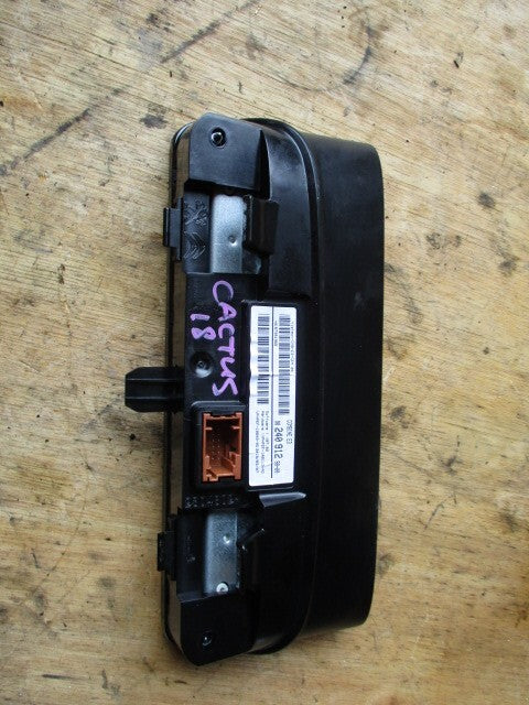 CITROEN C4 CACTUS 2018 SPEEDOMETER INSTRUMENT CLUSTER 9824091280