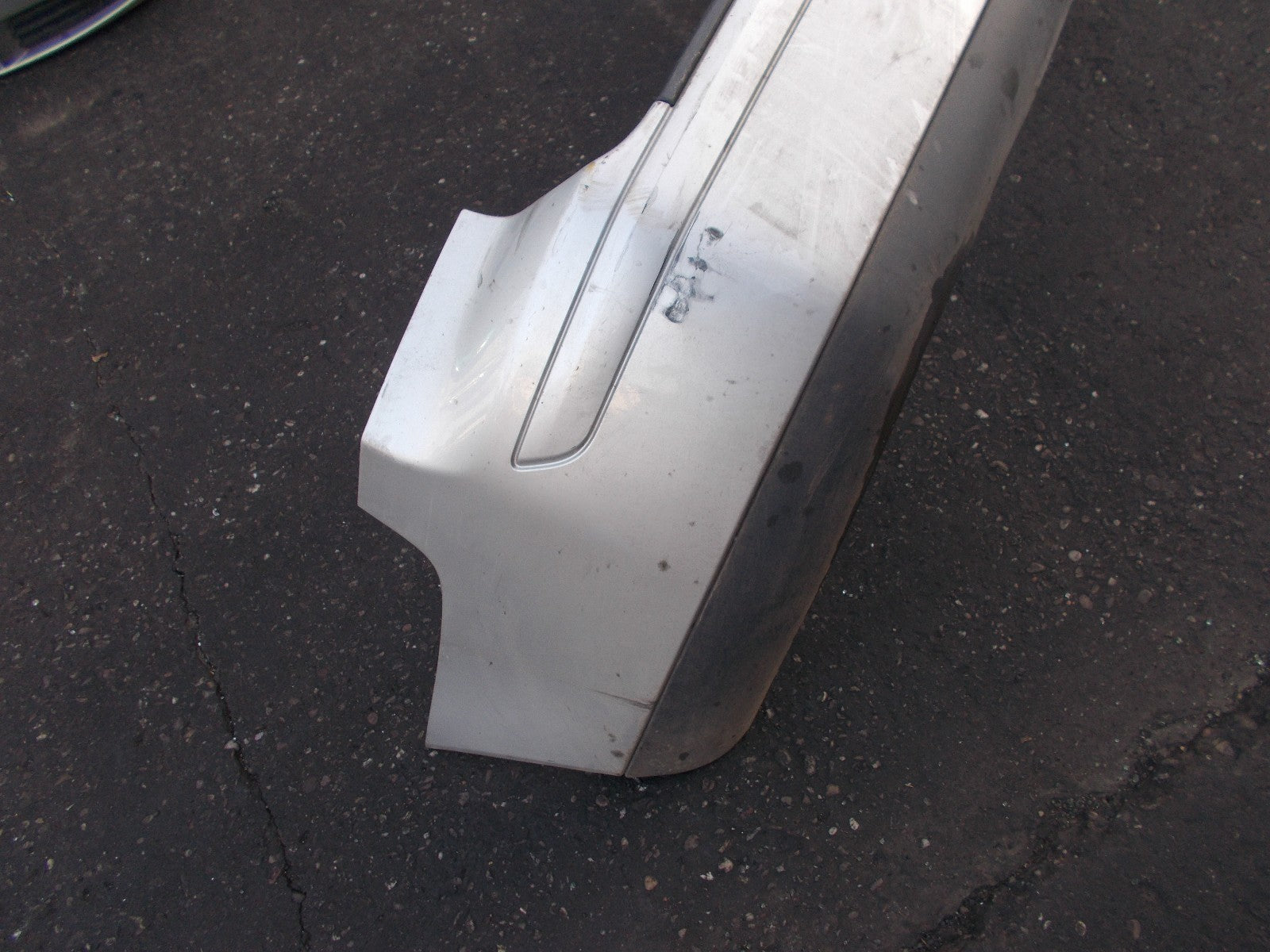 VOLVO V50 2004 COMPLETE REAR BUMPER GRAY