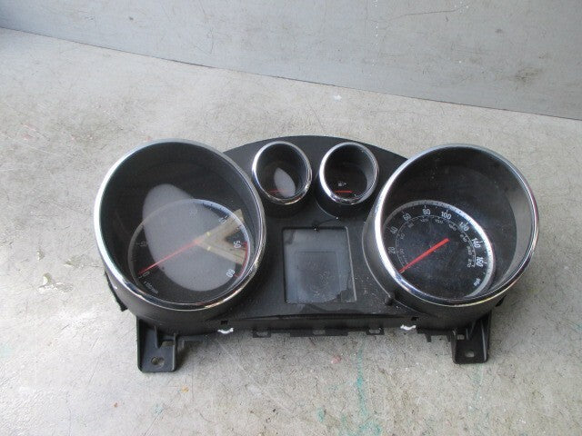 VAUXHALL ASTRA J 2012 1.7 DIESEL SPEEDOMETER INSTRUMENT CLUSTER 769166750U
