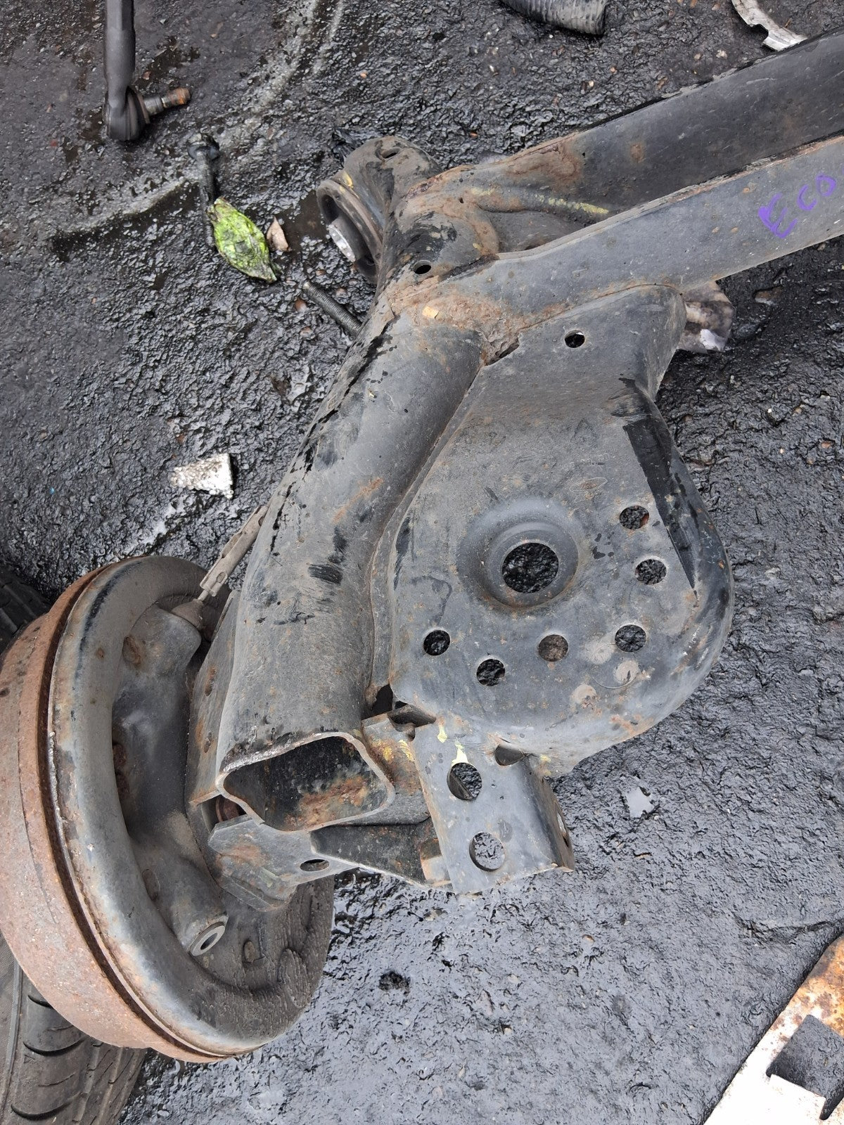 2021 FORD ECOSPORT MK2 1.0 PETROL REAR AXLE DISC TYPE