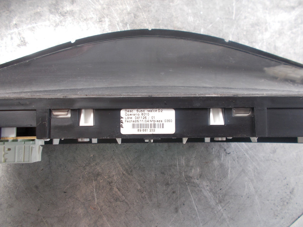 PEUGEOT 407 SPEEDOMETER CLOCKS INSTRUMENT CLUSTER 9658138780