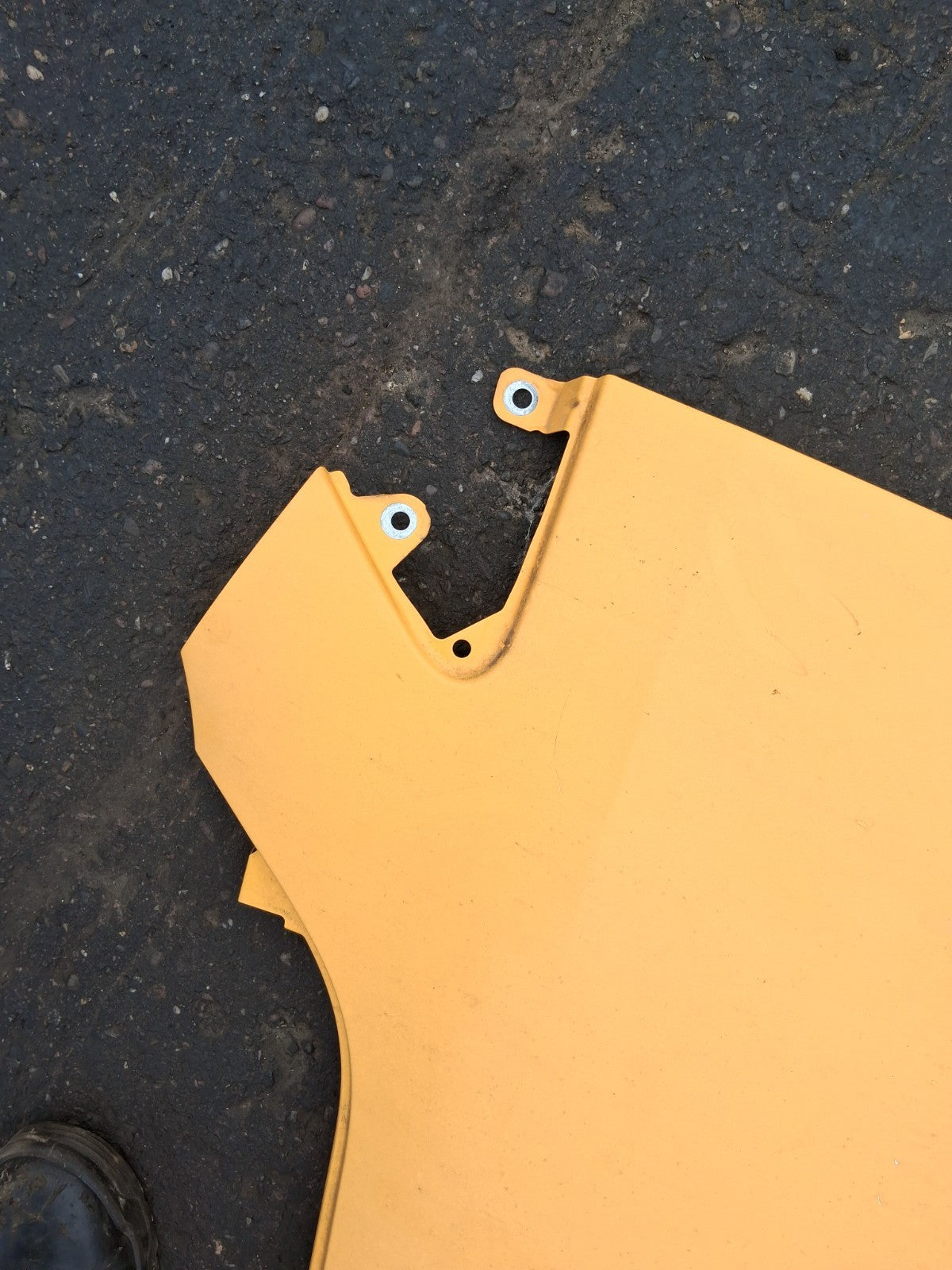 2019 MERCEDES SPRINTER W907 NSF PASSENGER SIDE FRONT LEFT WING PANEL ORANGE