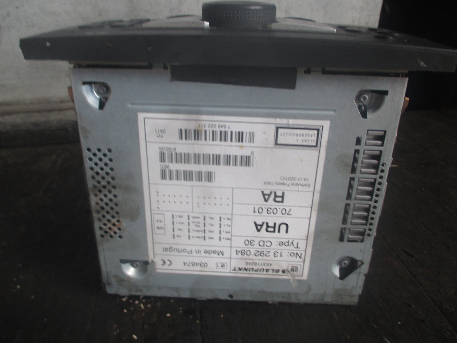 VAUXHALL COMBO TOUR 1.3 CDTI 16V 2005 AUDIO SYSTEM 7646222311
