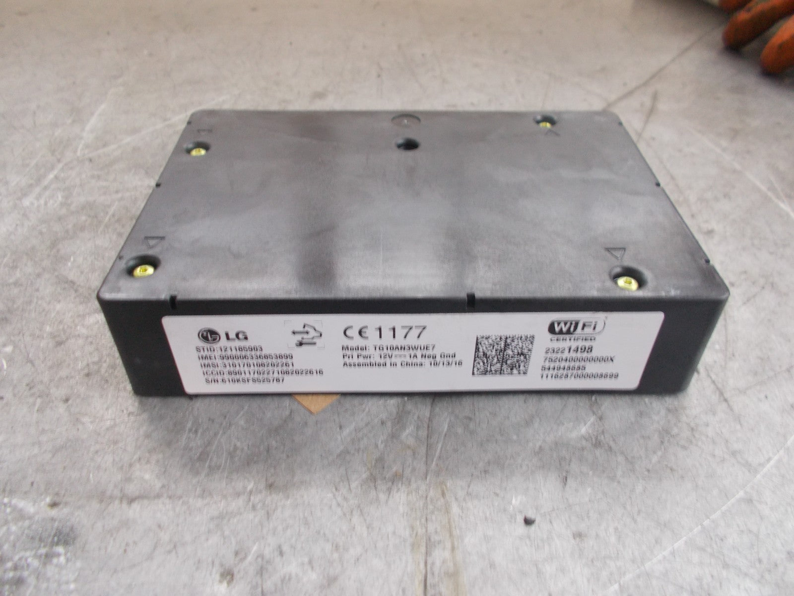 VAUXHALL CORSA E (MK4) ASTRA K (MK6) WIFI MODEM HOTSPOT MODULE 23221498