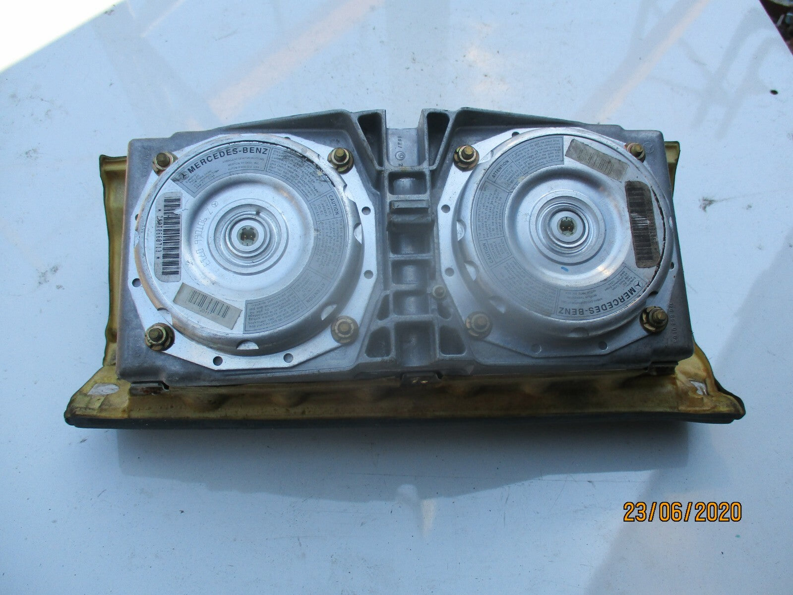 MERCEDES SL R129 1989 NS PASSENGER DASHBOARD SRS AIRBAG AIR BAG UNIT Z90T0660713