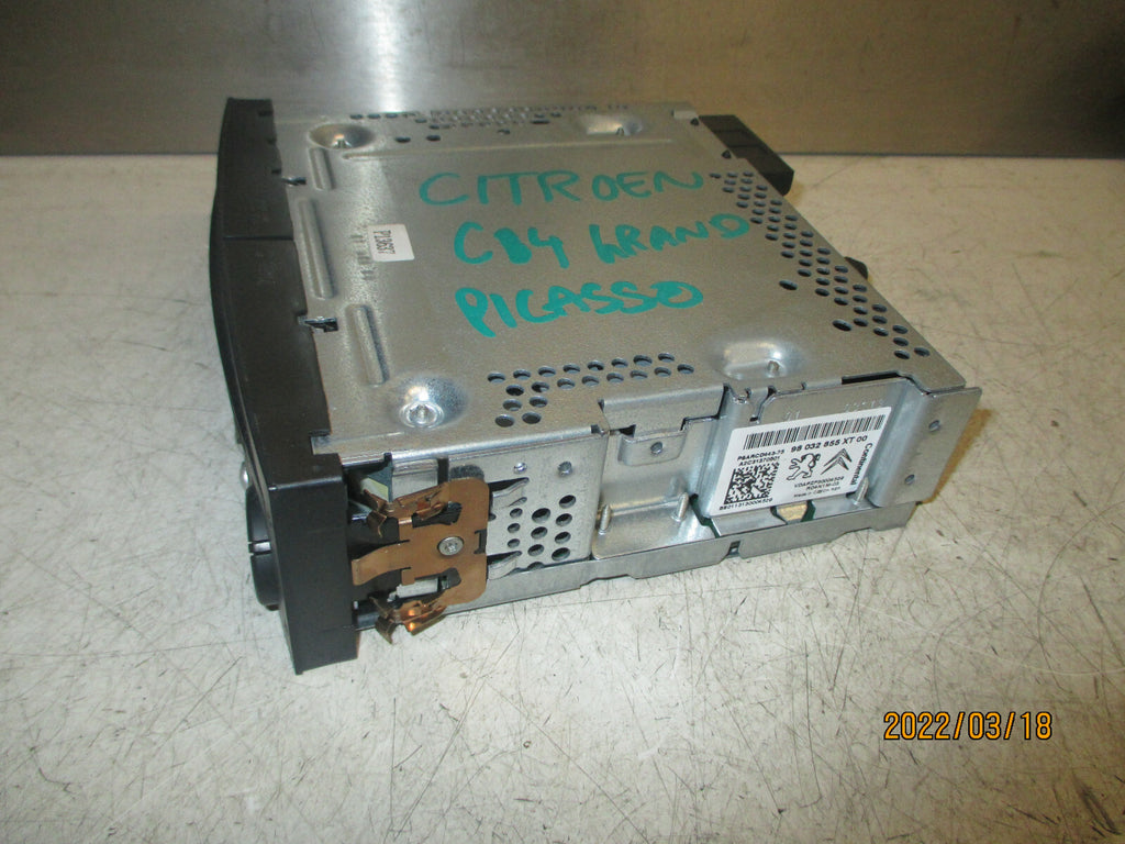 CITROEN C4 GRAND PICASSO 2013 RADIO CD STEREO UNIT PANEL 98032855xt